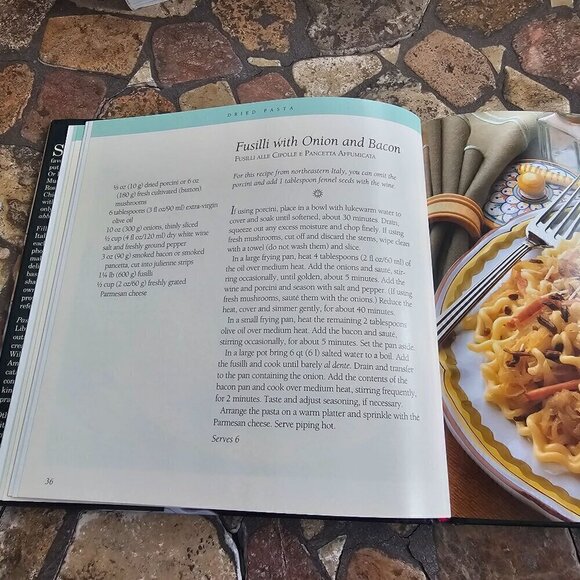 Williams-Sonoma Kitchen Library Pasta Cookbook, Small Hardcover - Picture 6 of 7
